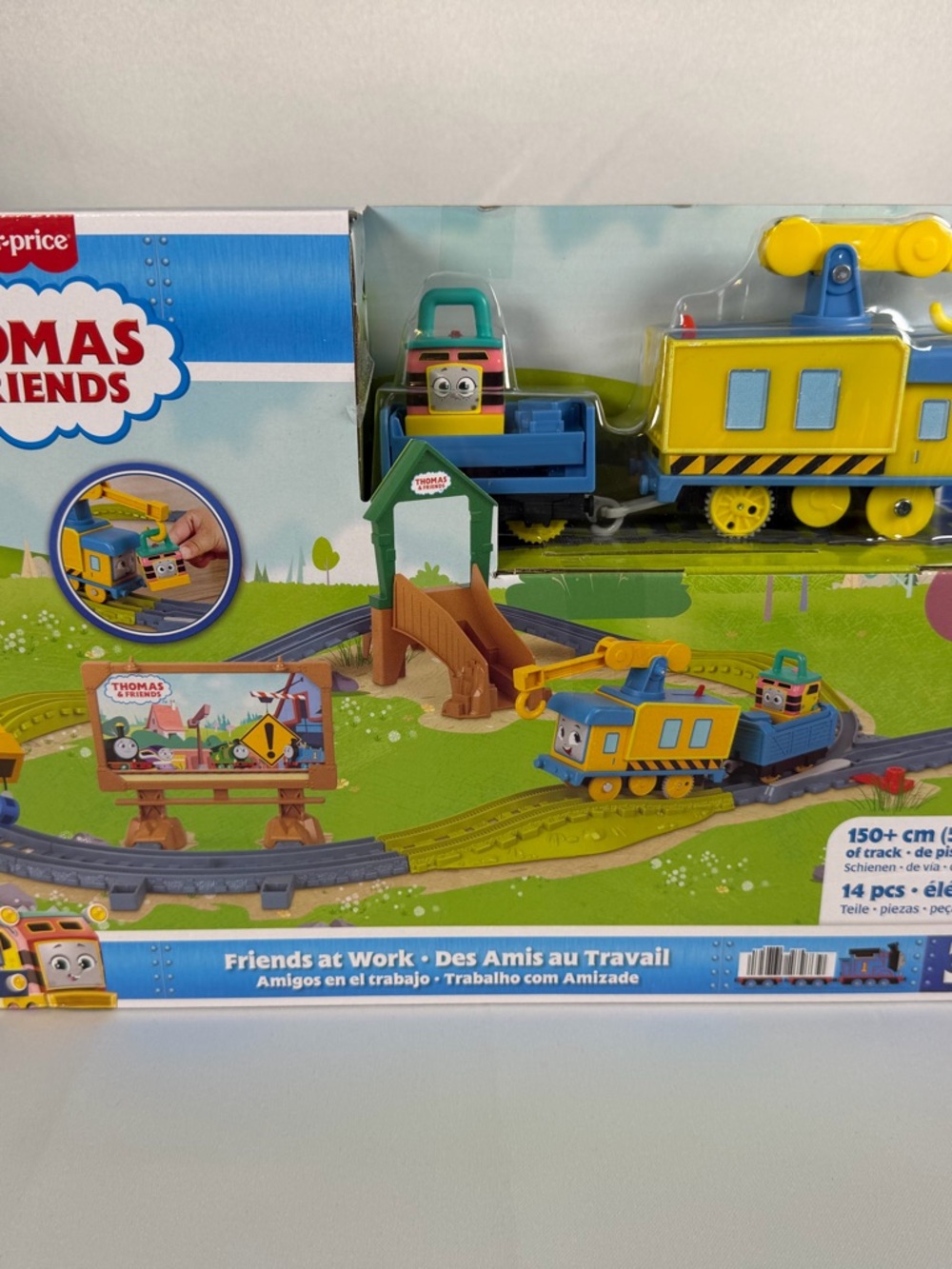 Thomas & Friends “Friends at Work” Motorized Train Playset | 14 pcs | NWT